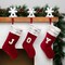Northlight Velvet JOY Christmas Stockings - 20"- Red - Set of 3